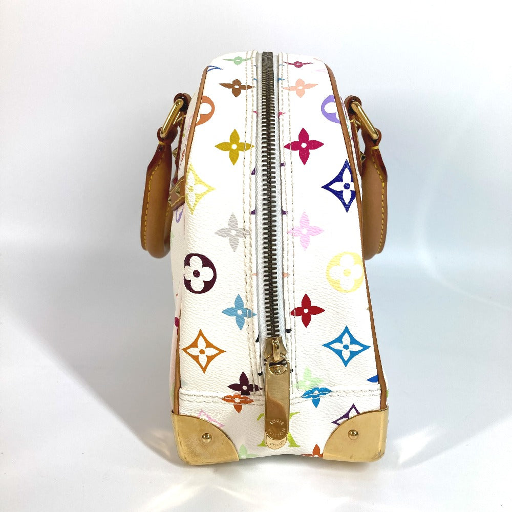 LOUIS VUITTON M92663 モノグラムマルチカラー トゥルーヴィル カバン ミニボストンバッグ ハンドバッグ モノグラムマルチカラーキャンバス レディース ブロン ホワイト