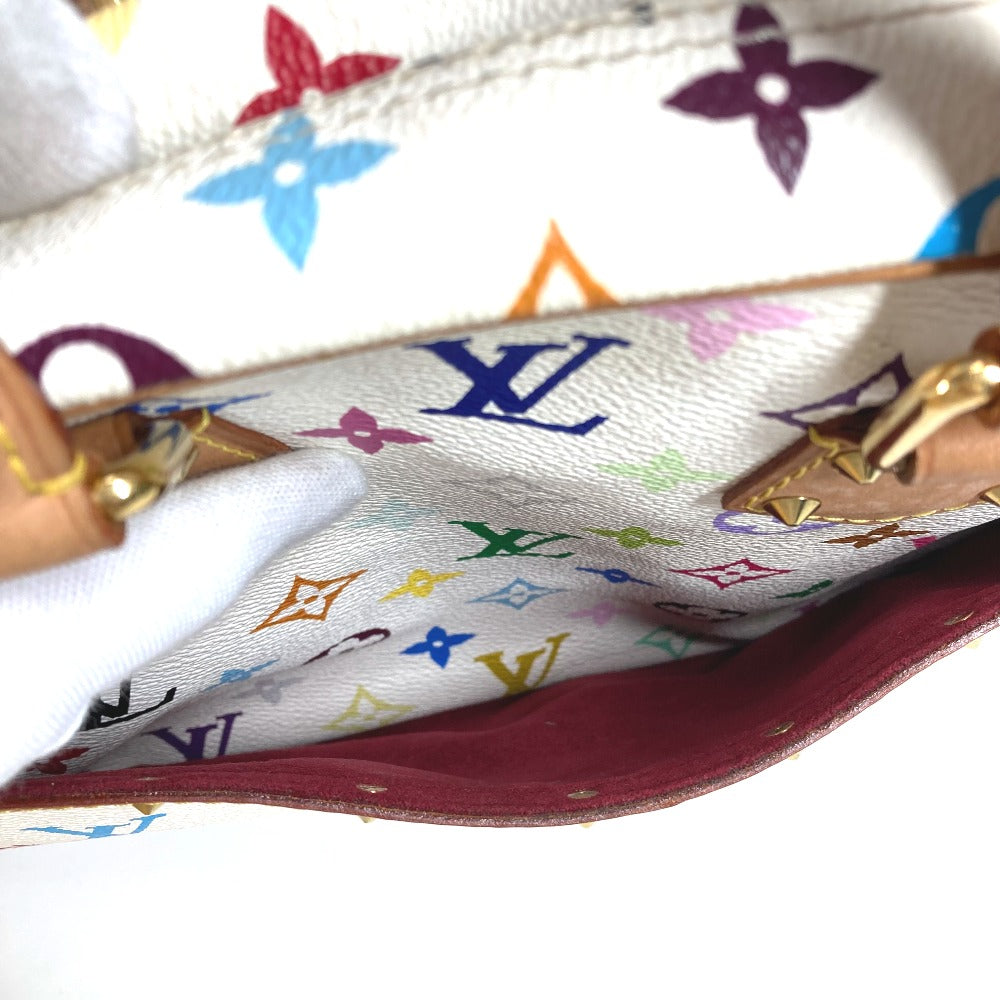 LOUIS VUITTON M92663 モノグラムマルチカラー トゥルーヴィル カバン ミニボストンバッグ ハンドバッグ モノグラムマルチカラーキャンバス レディース ブロン ホワイト