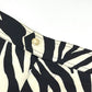 TOM FORD Men's White Zebra Swim Shorts with Pockets, Polyester Fabric