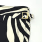 TOM FORD Men's White Zebra Swim Shorts with Pockets, Polyester Fabric