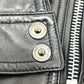 TOM FORD BA408 TFL968 Zip-Up Blouson Outerwear Rider's Jacket in Lambskin Leather, Black, Men's