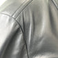 TOM FORD BA408 TFL968 Zip-Up Blouson Outerwear Rider's Jacket in Lambskin Leather, Black, Men's