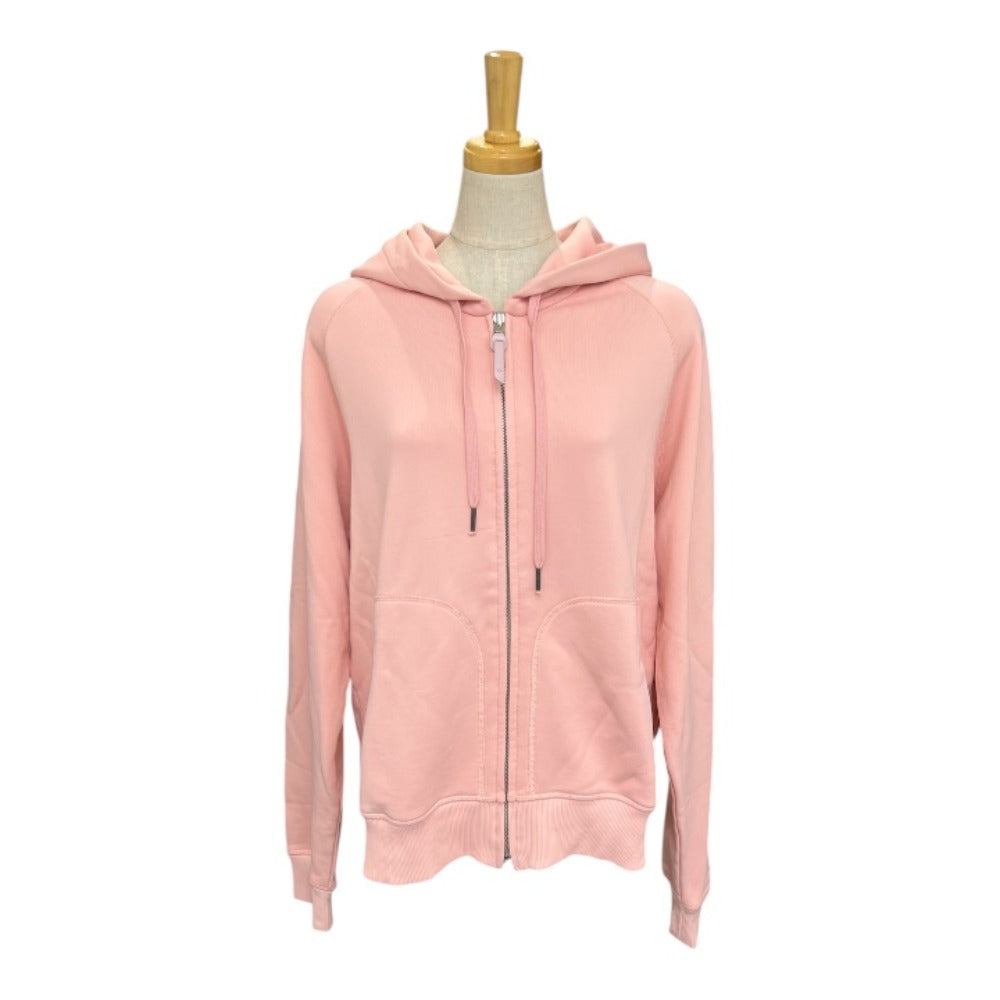 TOM FORD Men's Pink Long Sleeve Hooded Zip-Up Hoodie, Cotton