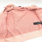 TOM FORD Men's Pink Long Sleeve Hooded Zip-Up Hoodie, Cotton