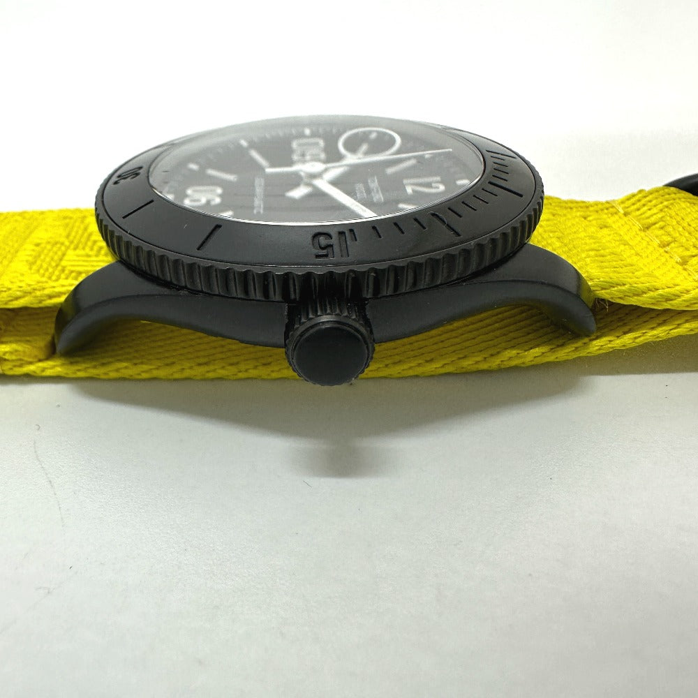 TOM FORD No.002 Ocean Plastic Sports Timepiece Automatic Wristwatch SS Black Used