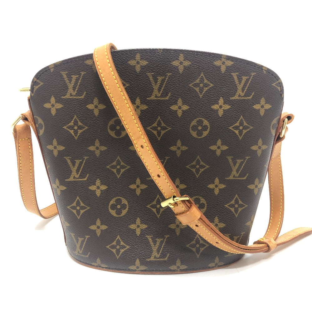 LOUIS VUITTON M51290 Monogram Druo Bag Crossbody Shoulder Bag MonogramCanvas Brown Used