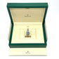ROLEX 279166 Oyster Perpetual Datejust Automatic Ice Blue Roman Dial Diamond Watch Pt950 Women's Silver