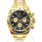 ROLEX 116505 Daytona Chronograph Automatic Random Black Dial Wristwatch K18RG Pink Gold Gold Used