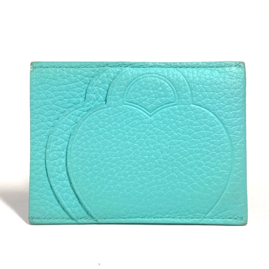 TIFFANY&Co. リターントゥティファニー ハート 名刺入れ パスケース カードケース レザー レディース ブルー