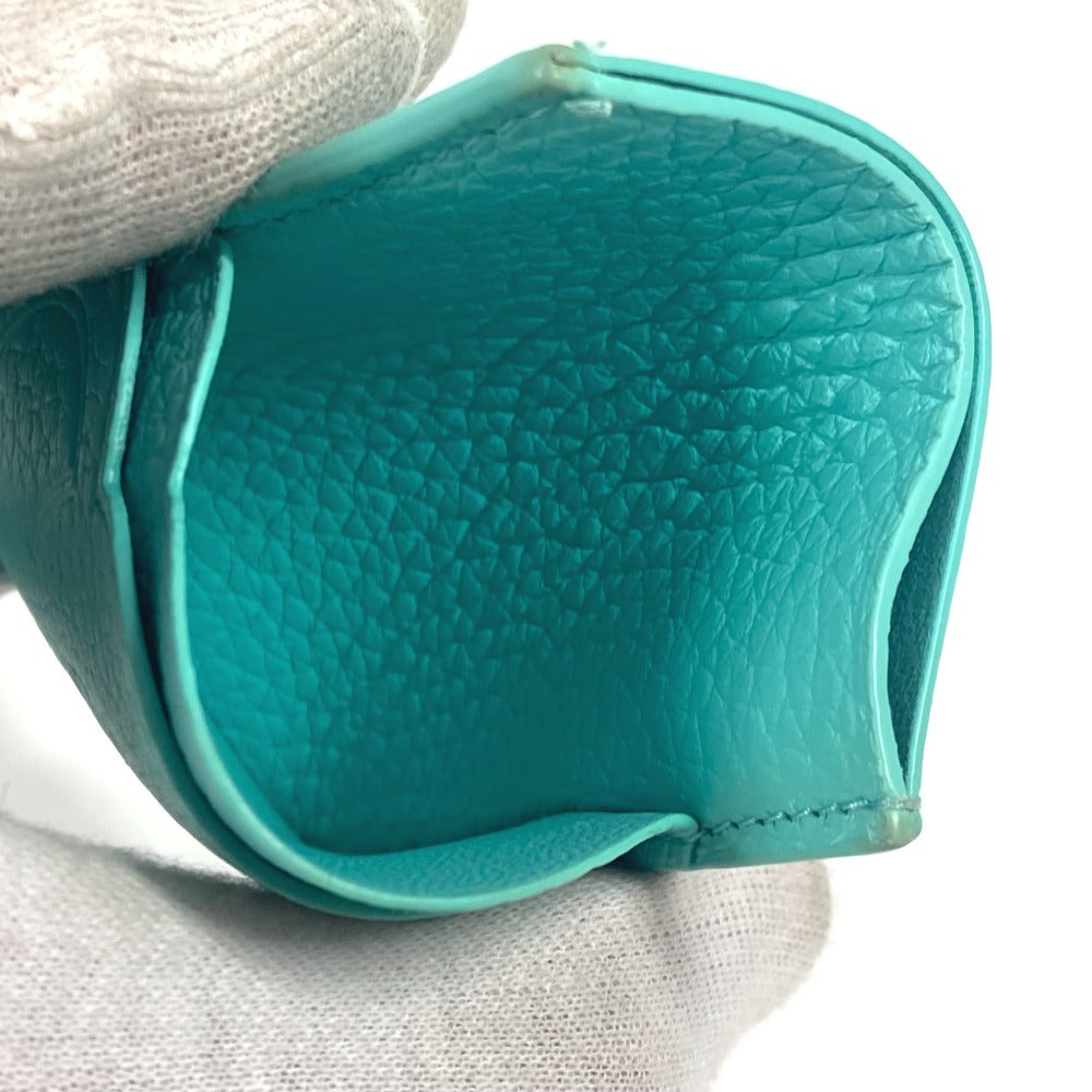 TIFFANY&Co. リターントゥティファニー ハート 名刺入れ パスケース カードケース レザー レディース ブルー