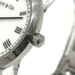 TIFFANY&Co. Ｍ1510 クラシック クォーツ ラウンド 2針 アナログ 腕時計 SS レディース シルバー