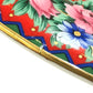 KENZO Floral Aito Vintage Home Kitchenware Dish Plate Ceramic Unisex Red