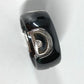 Damiani 1PD D Icon Ring with Diamond, Ceramic, Men's, Black