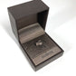 Damiani 1PD D Icon Ring with Diamond, Ceramic, Men's, Black
