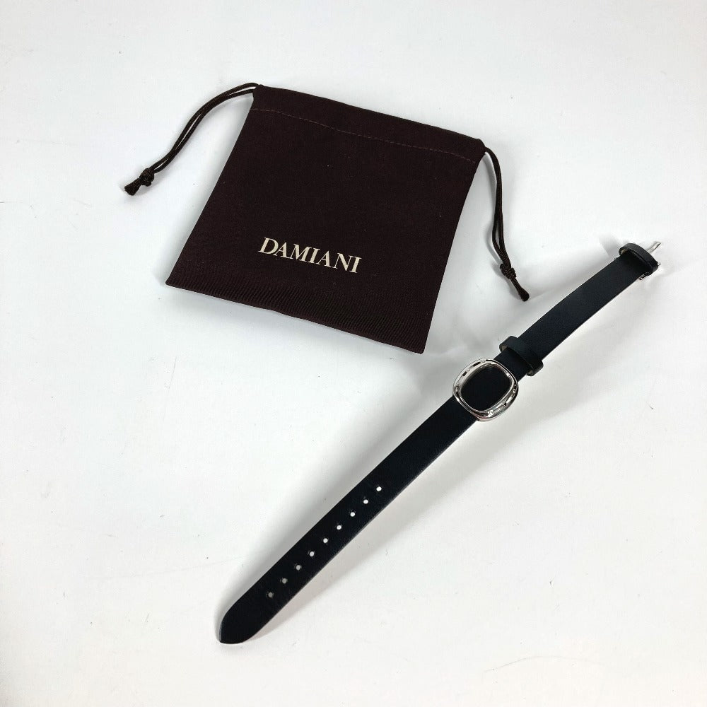 Damiani ブレスレット レザー レディース ブラック