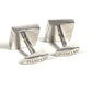 Damiani logo Accessories cuffs SV925 Silver/Blue Based Used