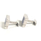Damiani logo Accessories cuffs SV925 Silver/Blue Based Used