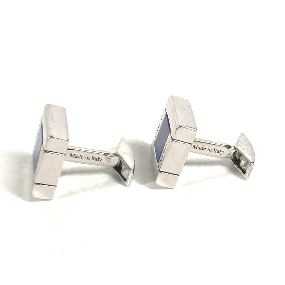 Damiani logo Accessories cuffs SV925 Silver/Blue Based Used