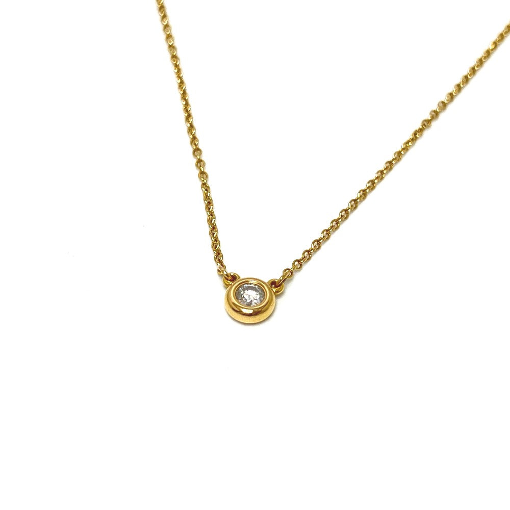 TIFFANY &amp; Co. K18PG By the Yard 1PD D0.10ct Accessory Necklace K18PG Women's Gold