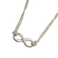 TIFFANY&Co. Infinity Pendant Fashion Jewelry Accessories Necklace SV925 Silver Used