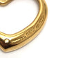 TIFFANY&Co. K18 Open Heart Accessory Jewelry Necklace Pendant Top K18 Ladies Gold