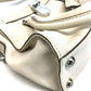 Michael Kors Hamilton Satchel Chain Tote Bag, Shoulder Bag, 2-Way Bag, Leather Tote Bag, Women's, Off-White