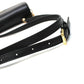 Michael Kors pochette shoulder bag, men's and women's leather shoulder bag, black
