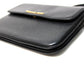 Michael Kors pochette shoulder bag, men's and women's leather shoulder bag, black