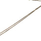TIFFANY & Co. SV925 Hardware Double Link Pendant Necklace for Women, Silver
