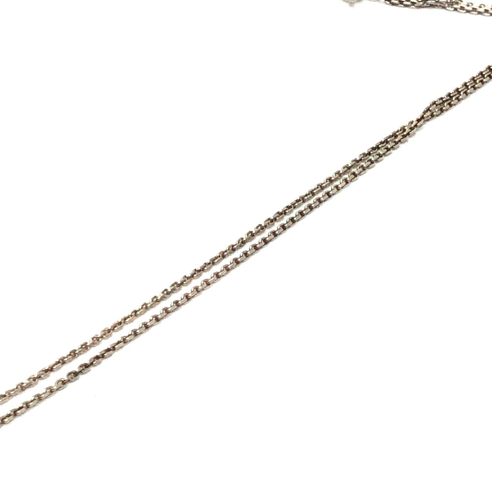 TIFFANY & Co. SV925 Hardware Double Link Pendant Necklace for Women, Silver