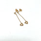 TIFFANY&Co. K18PG By the Yard Open Heart Accessories Pierce K18 Pink Gold Gold Used