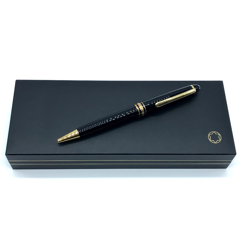 MONTBLANC Classic Meisterstück Resin Ballpoint Pen, Unisex, Black, Stationery, Writing Instrument