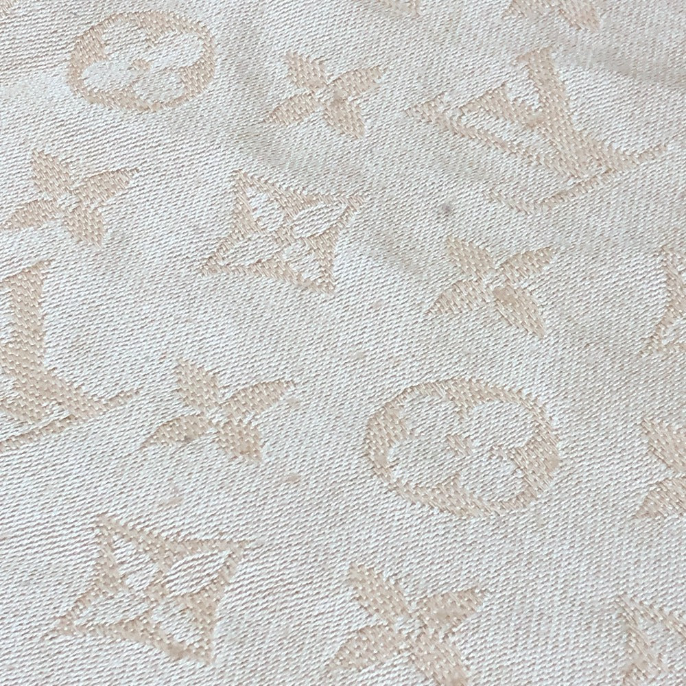 LOUIS VUITTON M71360 ショール モノグラム デュンヌ 大判 ストール ファッション小物 ショール シルク レディース ベージュ