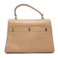 SAINT LAURENT PARIS 368229 Muse Two Handbag Shoulder Bag Leather Women's Beige
