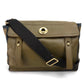YVES SAINT LAURENT 265707 Muse Two Shoulder Bag in Canvas/Leather, Brown
