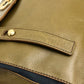 YVES SAINT LAURENT 265707 Muse Two Shoulder Bag in Canvas/Leather, Brown
