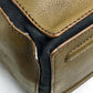 YVES SAINT LAURENT 265707 Muse Two Shoulder Bag in Canvas/Leather, Brown
