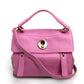 YVES SAINT LAURENT 283761 Muse Two Shoulder Bag, Crossbody Bag, 2-Way Handbag, Leather, Women's, Pink
