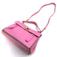 YVES SAINT LAURENT 283761 Muse Two Shoulder Bag, Crossbody Bag, 2-Way Handbag, Leather, Women's, Pink