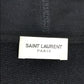 SAINT LAURENT PARIS 605507 Jardin Majorelle Hoodie, Men's Cotton Top, Black