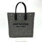 SAINT LAURENT PARIS 632539 Shoulder Bag/Handbag RIVE GAUCHE Felt Tote Bag for Women, Gray