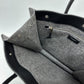 SAINT LAURENT PARIS 632539 Shoulder Bag/Handbag RIVE GAUCHE Felt Tote Bag for Women, Gray