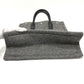 SAINT LAURENT PARIS 632539 Shoulder Bag/Handbag RIVE GAUCHE Felt Tote Bag for Women, Gray