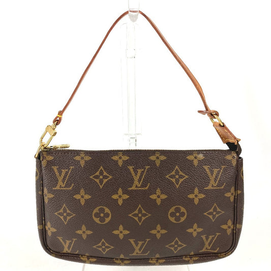 LOUIS VUITTON M51980 モノグラム ポシェットアクセソワール アクセサリーポーチ カバン ショルダーバッグ 肩掛け ハンドバッグ モノグラムキャンバス ユニセックス ブラウン