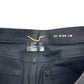 SAINT LAURENT PARIS D01 W/SK-LW クラッシュ ダメージ スキニー ジーンズ アパレル ボトムス デニムパンツ コットン レディース ブラック
