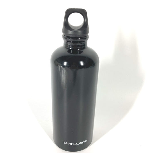 SAINT LAURENT PARIS SIGGコラボ ウォーターボトル コップ カップ 食器 インテリア 水筒 タンブラー メタル レディース ブラック