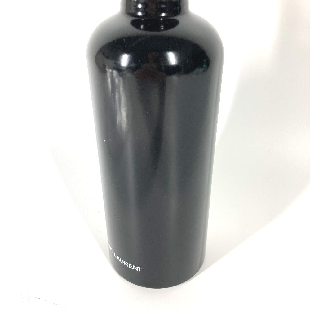 SAINT LAURENT PARIS SIGGコラボ ウォーターボトル コップ カップ 食器 インテリア 水筒 タンブラー メタル レディース ブラック