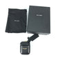 SAINT LAURENT PARIS 635662 エアポッズ apple アップル イヤホン ロゴ airpodsケース キーホルダー イヤフォンケース レザー レディース ブラック