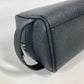 SAINT LAURENT PARIS 609347 ロゴ 持ち手つき グルーミングケース ポーチ カバン セカンドバッグ レザー メンズ ブラック