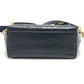 SAINT LAURENT PARIS 712367 ロゴ ミニショッピングバッグ 2WAY カバン 斜め掛け ショルダー ハンドバッグ 型押しレザー レディース ブラック